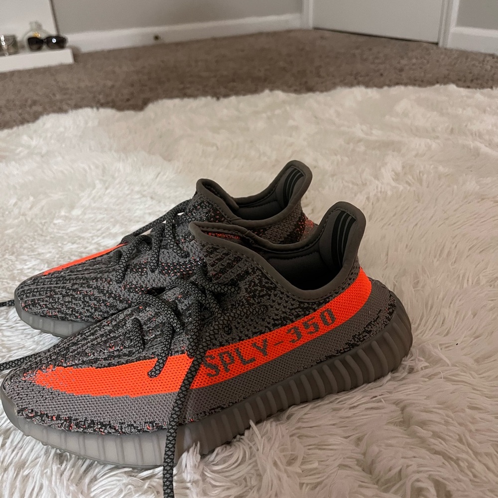 Adidas Yeezy Boost 350 V2 with Orange and Gray